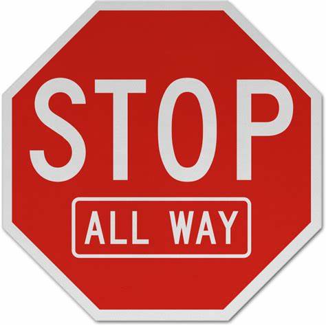 All Way Stop Sign