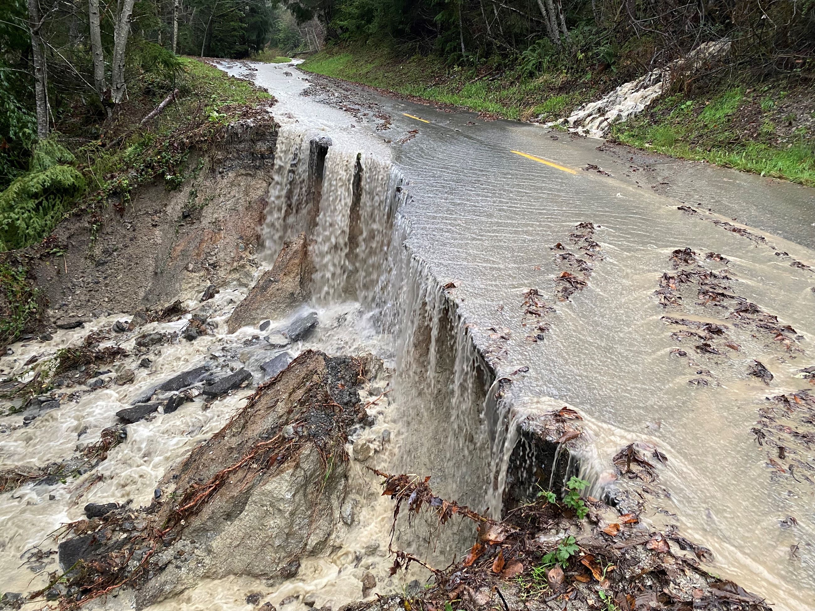January 2024 Flood Damage on Bair Road
