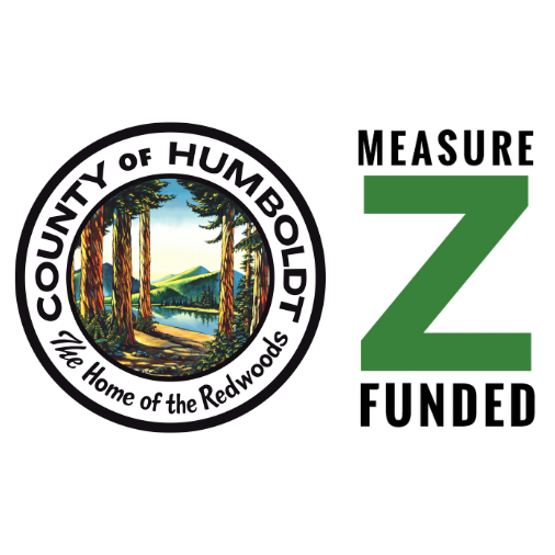 County of Humboldt and Measure Z Funded Logos