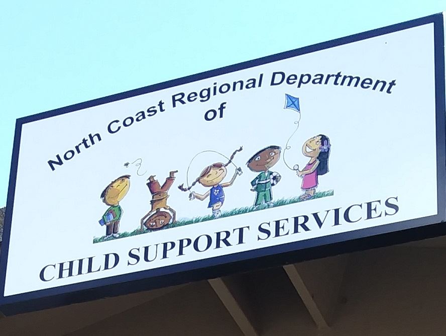 Trinity County Office Building Sign