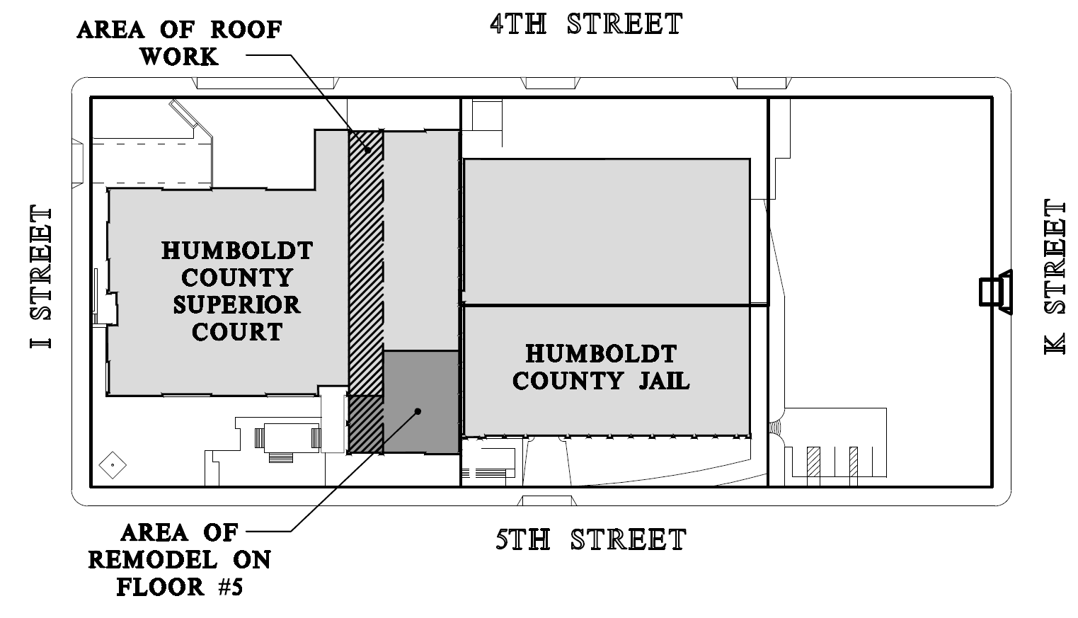 5th Floor Remodel Map