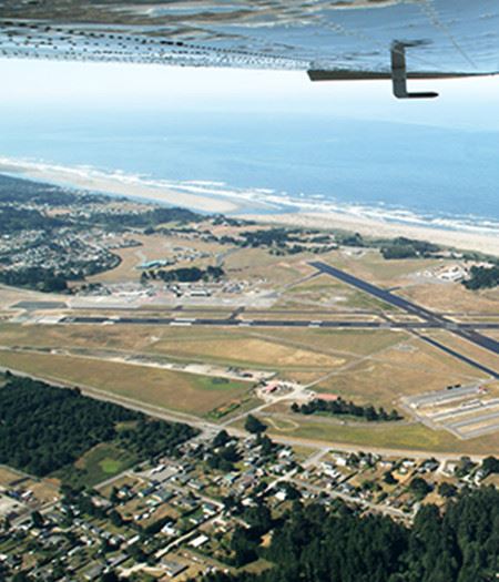 View of Ground from the Air