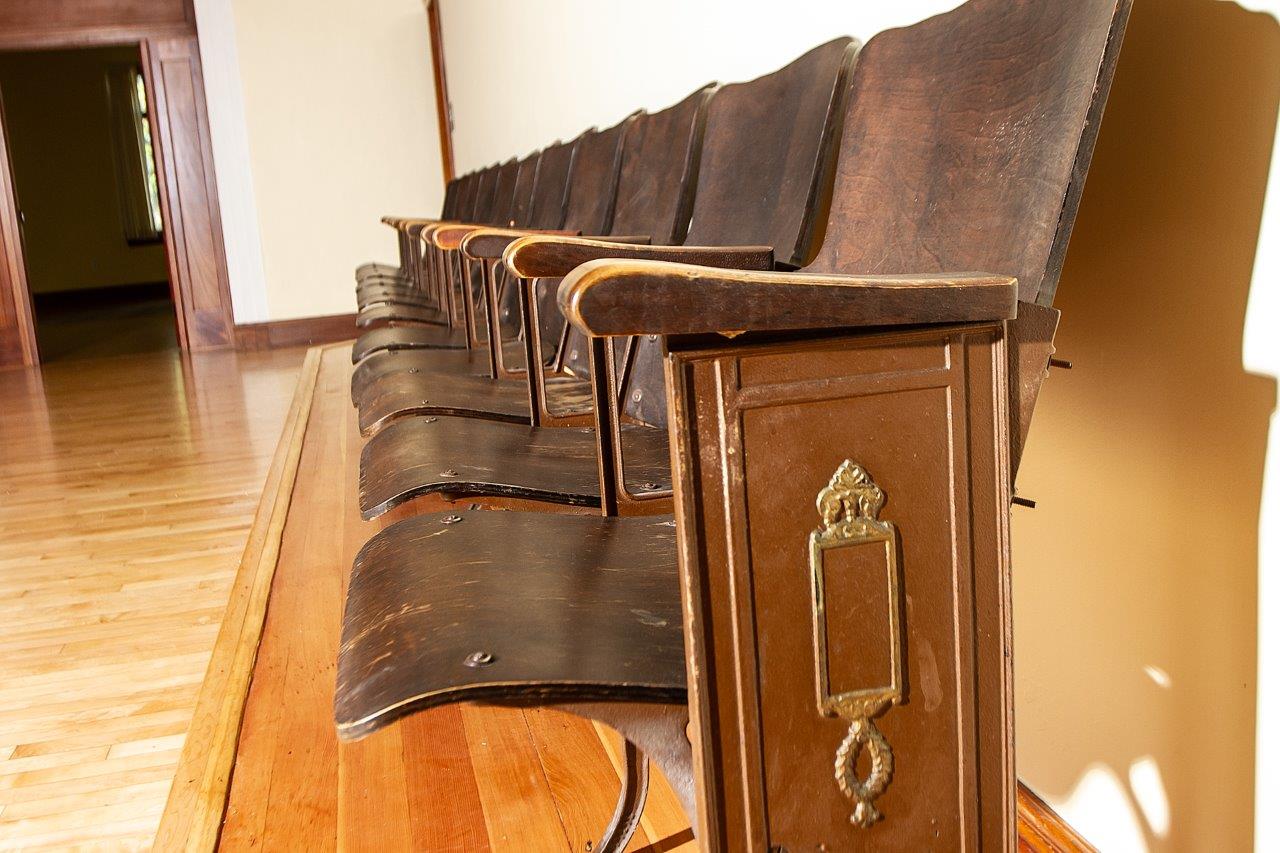 Original Chairs Memorial Hall 