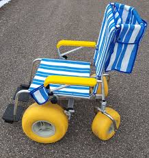 Beach wheel chair picture