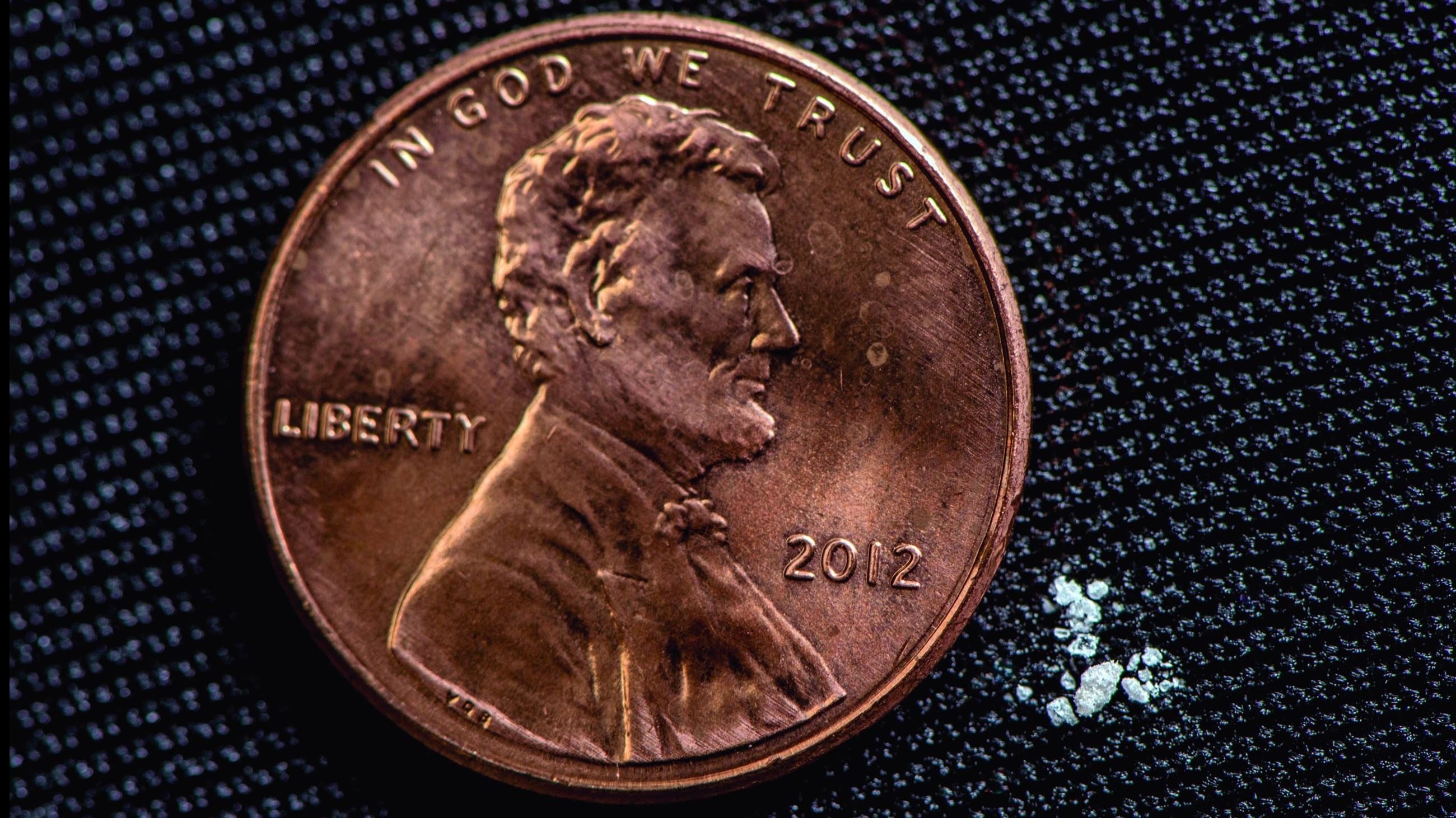 Lethal dose of Fentanyl compared to a penny