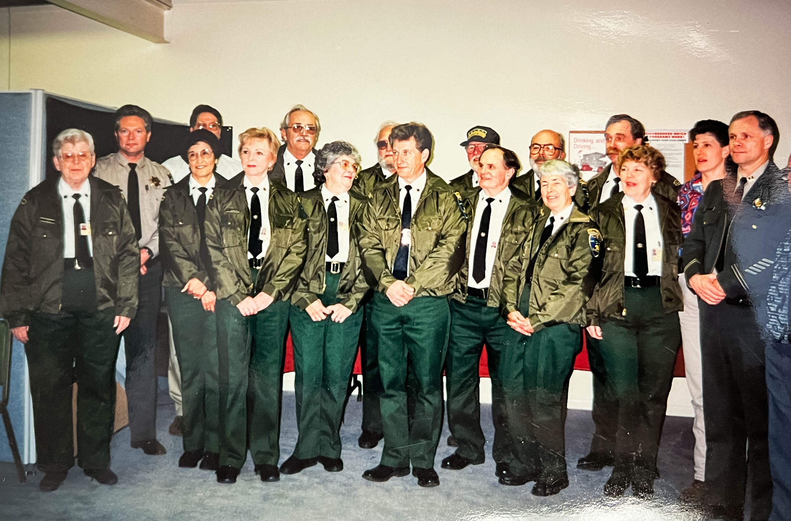 Group of SCOP members in the early days of SCOP.