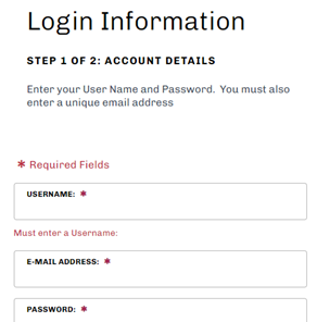 Accela Account Info 1
