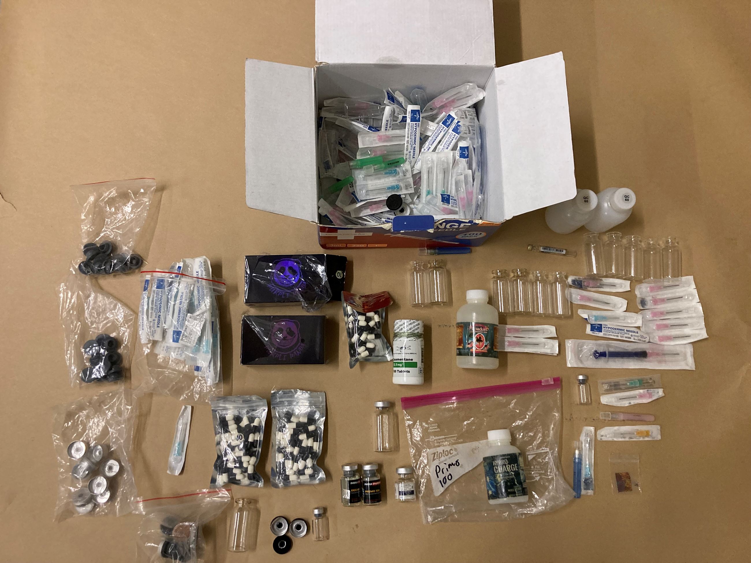 Various Forms of Testosterone and Paraphernalia