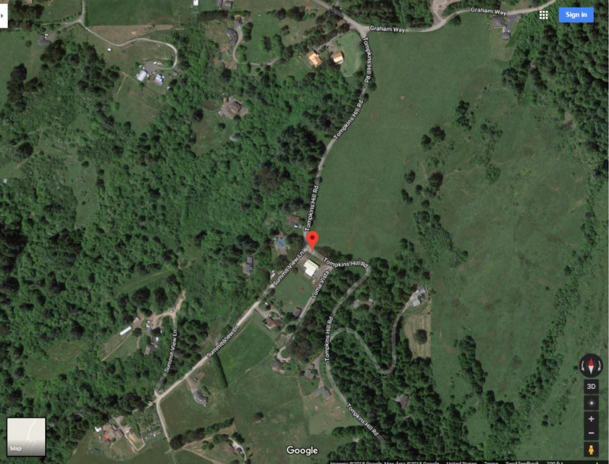 Tompkins Road at Summit View