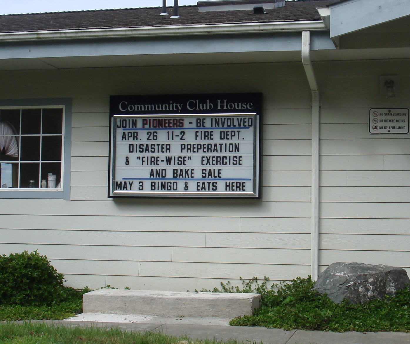 FirewiseEventSignShelterCove